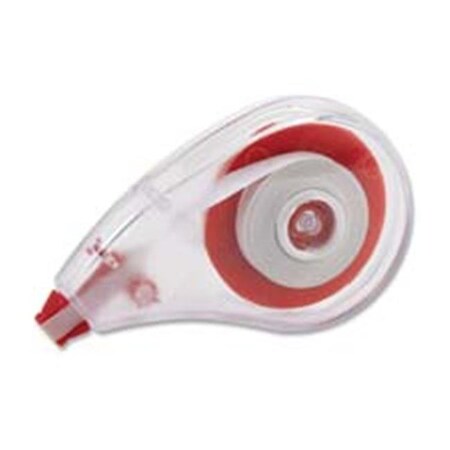 Mini Correction Tape.2 in. x 197 in,2-PK,Transparent Dispenser